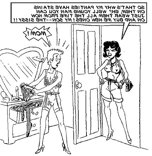 25P Crossdresser Cartoons