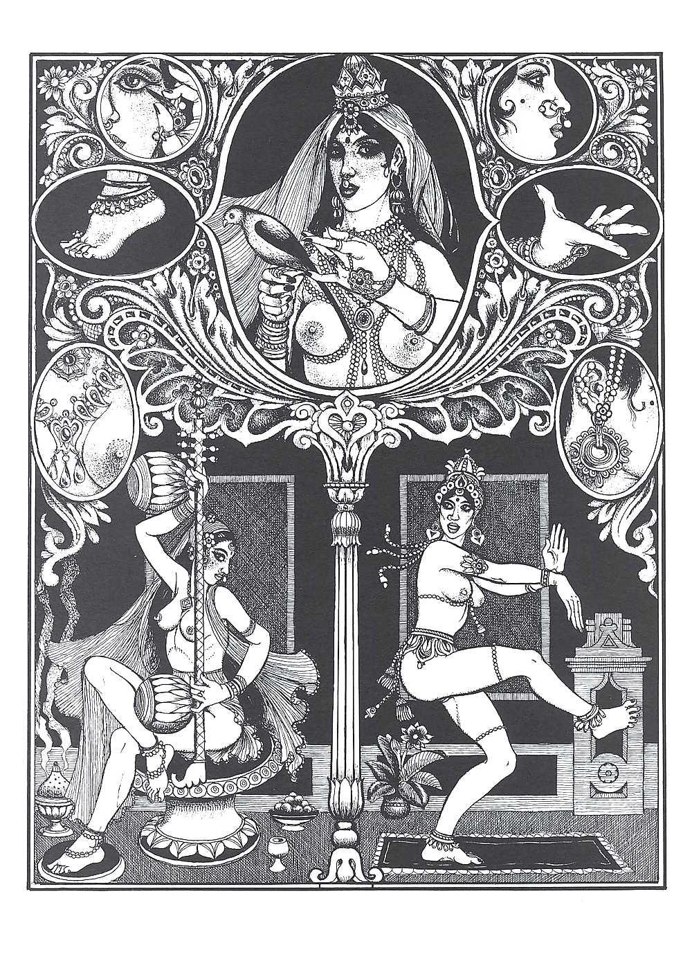 25P Erotic Book Illustration 23  - Kama Sutra Vol. 1+2 