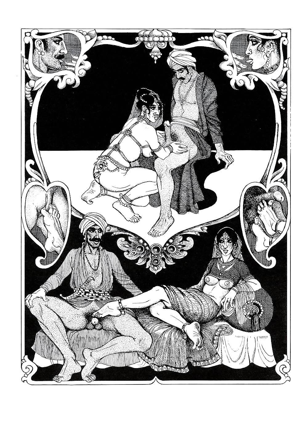 25P Erotic Book Illustration 23  - Kama Sutra Vol. 1+2 