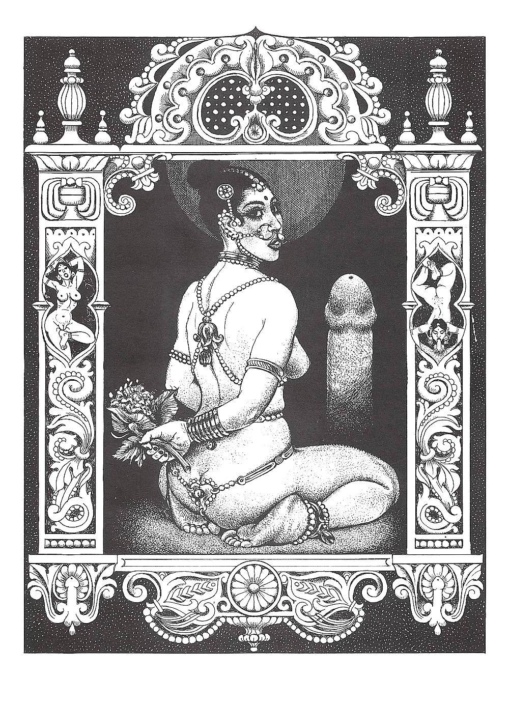 25P Erotic Book Illustration 23  - Kama Sutra Vol. 1+2 