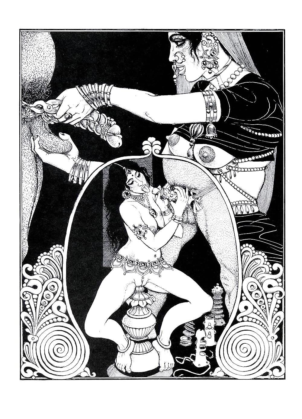 25P Erotic Book Illustration 23  - Kama Sutra Vol. 1+2 