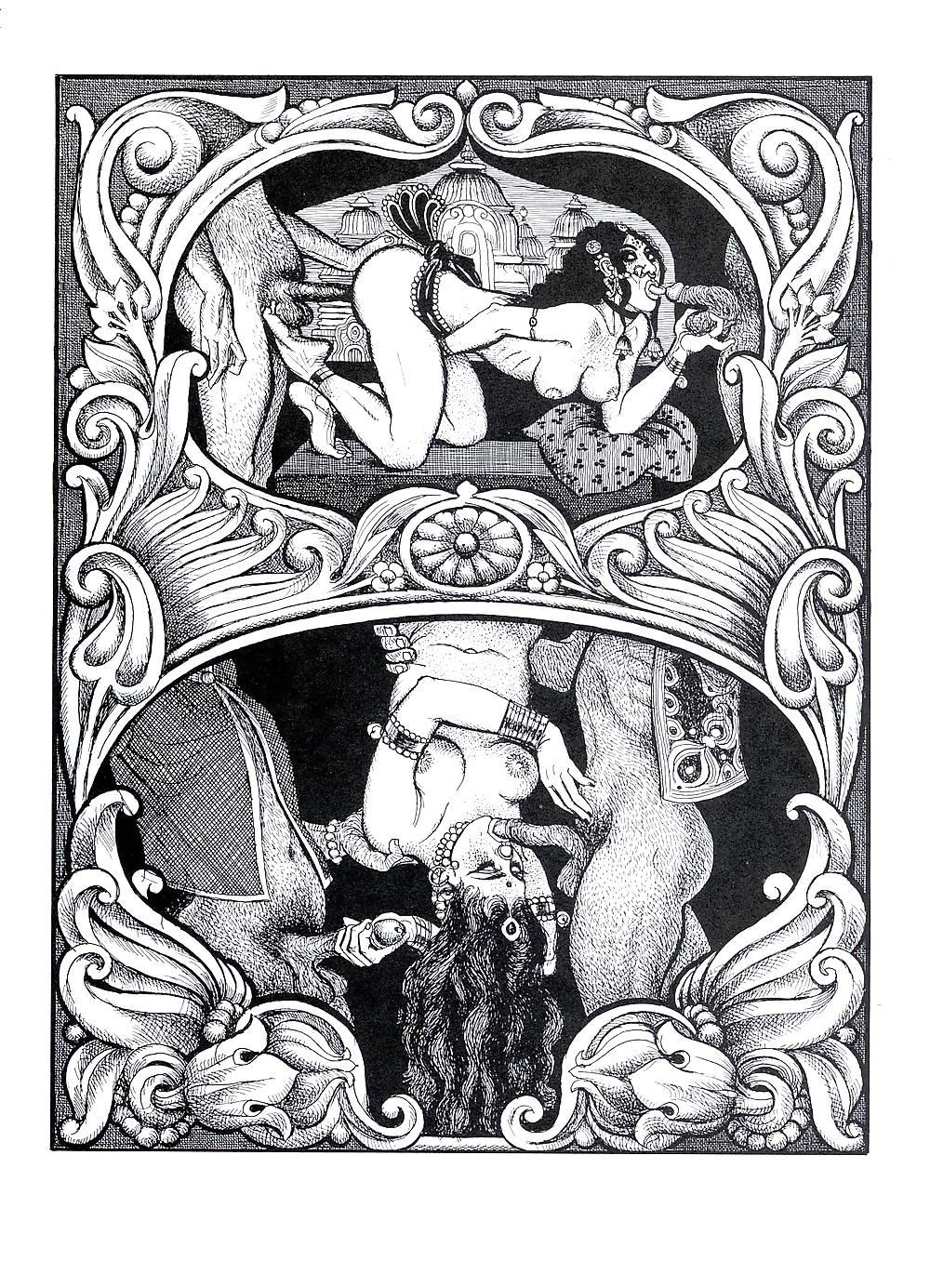 25P Erotic Book Illustration 23  - Kama Sutra Vol. 1+2 