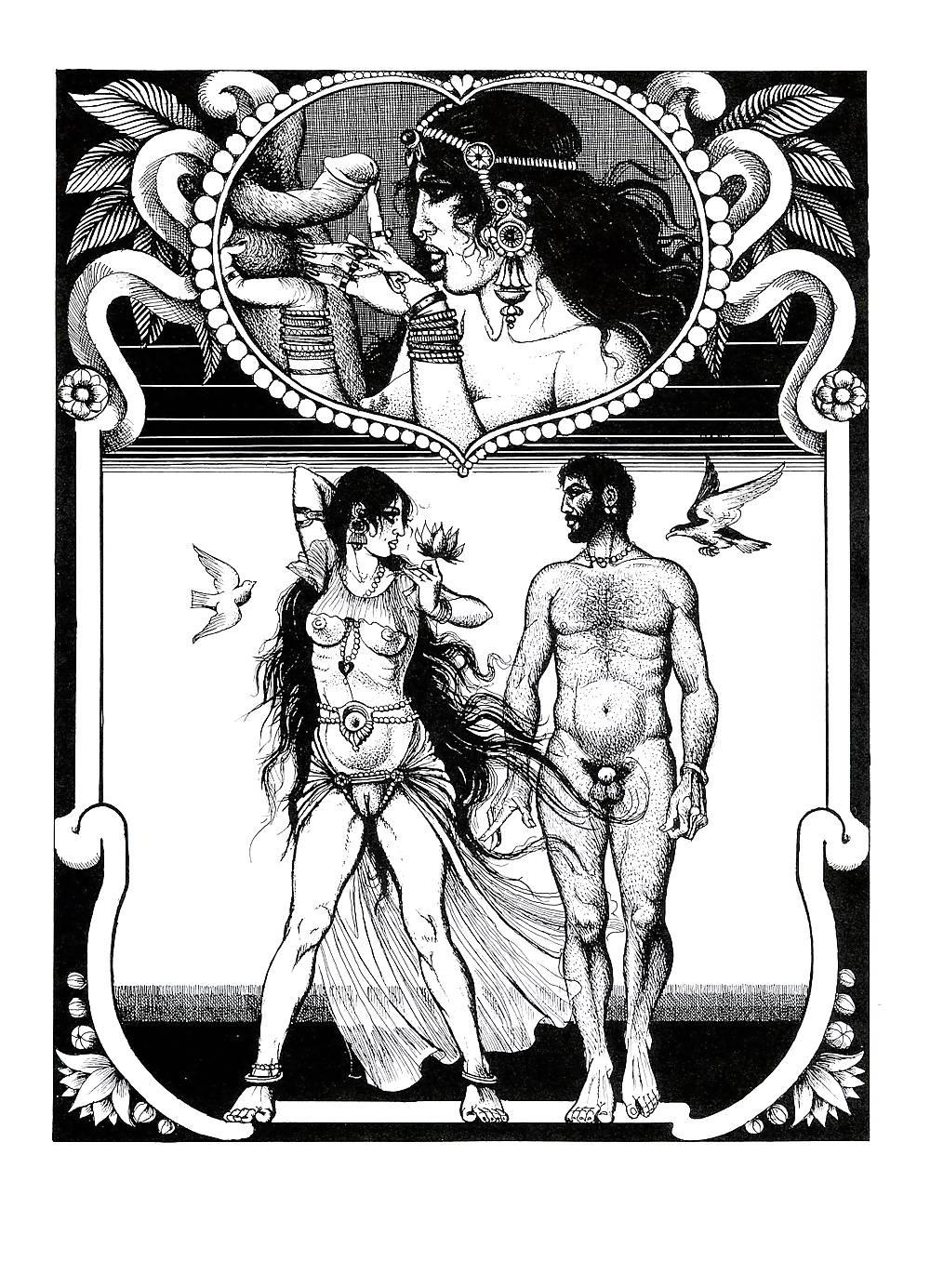 25P Erotic Book Illustration 23  - Kama Sutra Vol. 1+2 