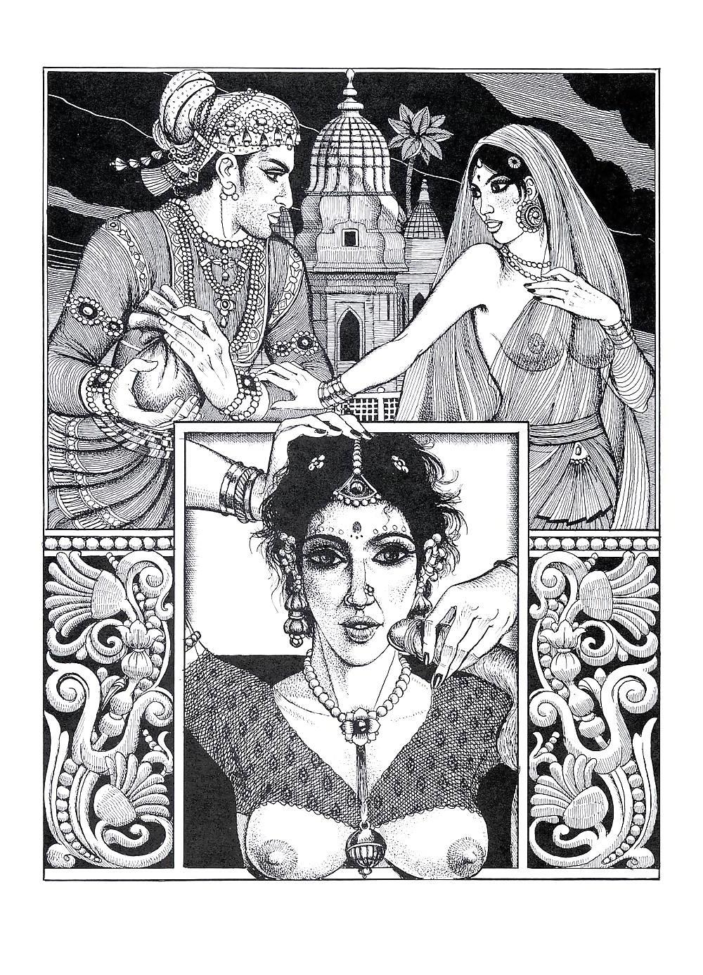 25P Erotic Book Illustration 23  - Kama Sutra Vol. 1+2 