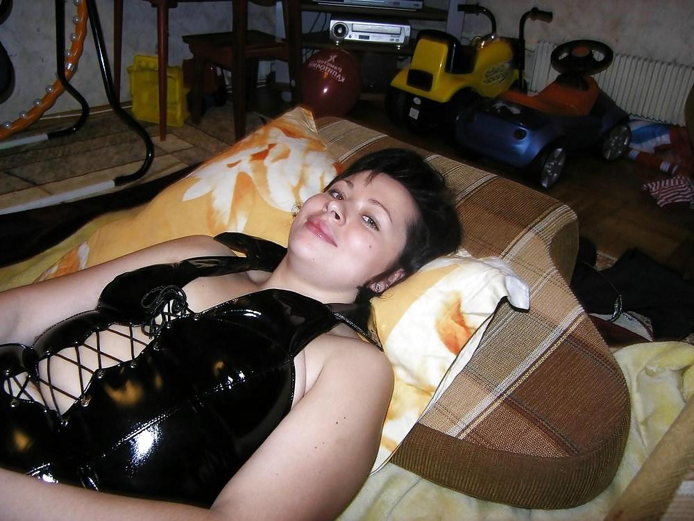 13P Wife Wearing Stockings Gets Her Pussy Fucked Good