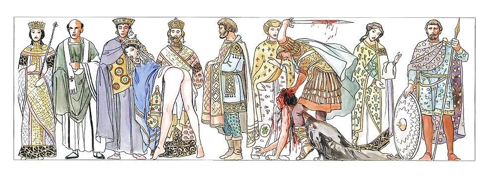 25P Erotic Book Illustration 26 -  Bolero