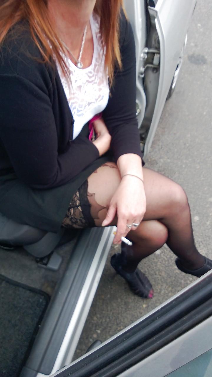 22P Stockings and Cock in ass