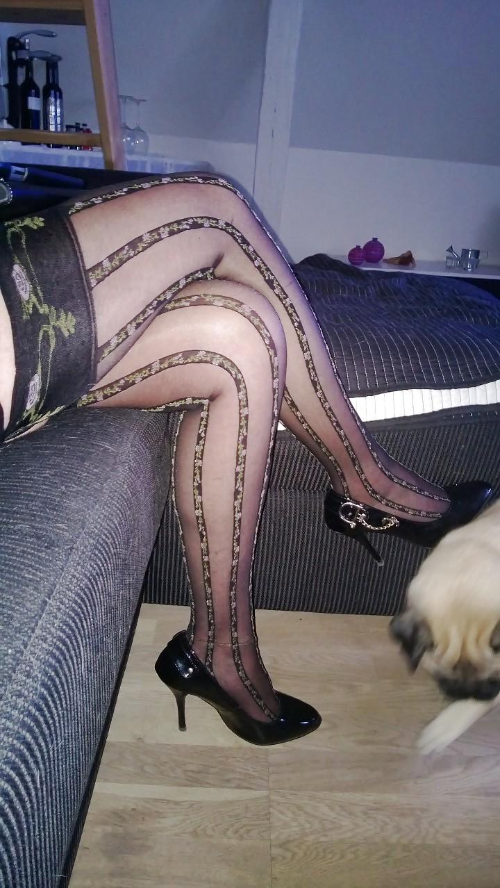 22P Stockings and Cock in ass