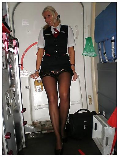 25P Hostess di volo sexy