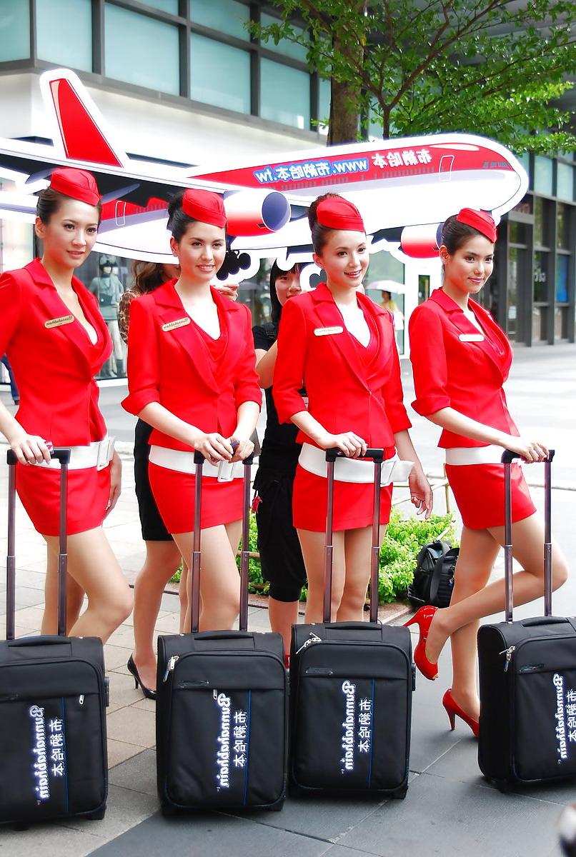 25P Hostess di volo sexy
