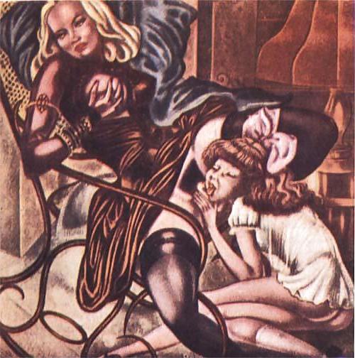 15P Erotic Book Illustration 28 - Il Terzo Peccato