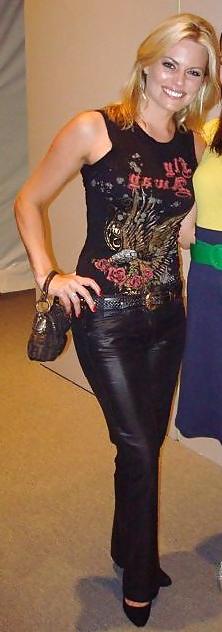 20P Latex & leather celebrities 