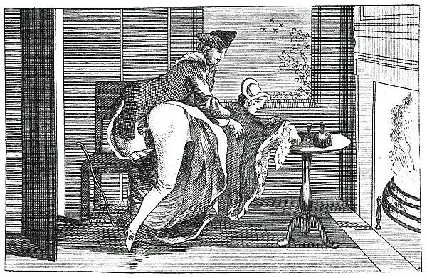 16P Erotic Book Illustrations 7 - Fanny Hill