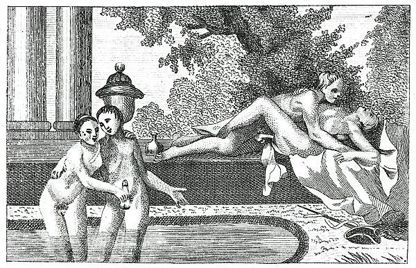 16P Erotic Book Illustrations 7 - Fanny Hill