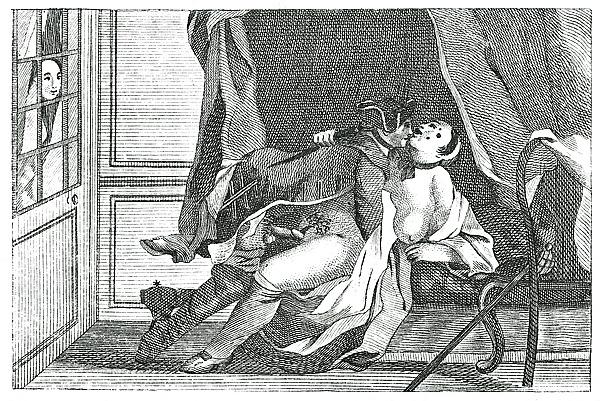 16P Erotic Book Illustrations 7 - Fanny Hill