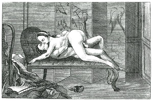 16P Erotic Book Illustrations 7 - Fanny Hill