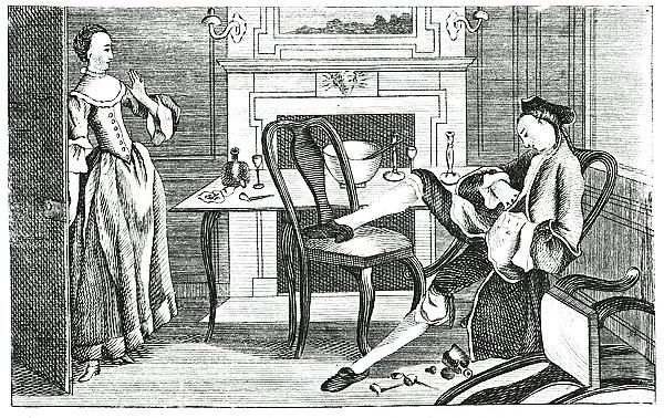 16P Erotic Book Illustrations 7 - Fanny Hill