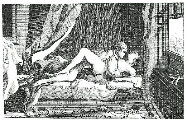 16P Erotic Book Illustrations 7 - Fanny Hill