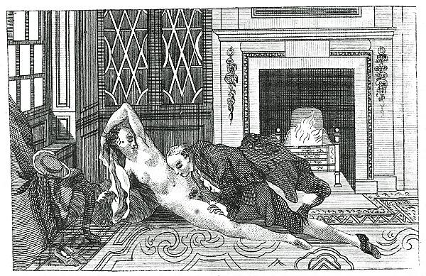 16P Erotic Book Illustrations 7 - Fanny Hill