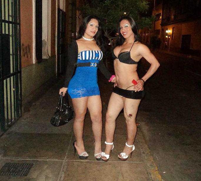 10P Tranny on street