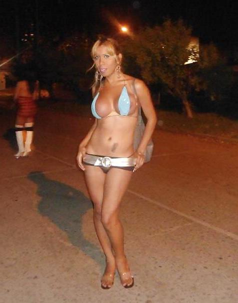 10P Tranny on street