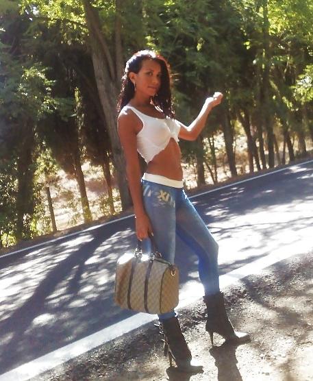 10P Tranny on street