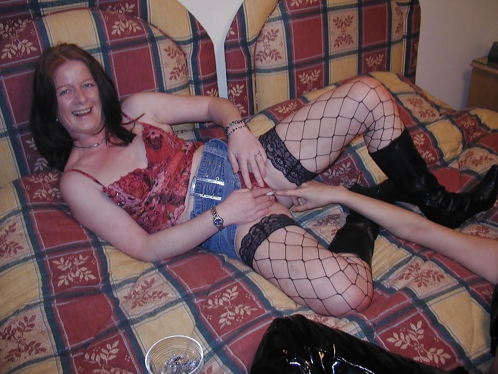 25P Smoking Lesbian Homemade Set