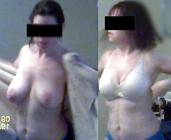 12P Spy pics of my wifes lovely tits 