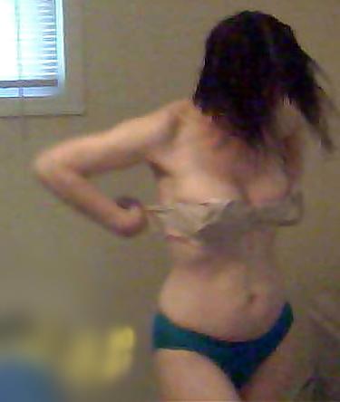 12P Spy pics of my wifes lovely tits 