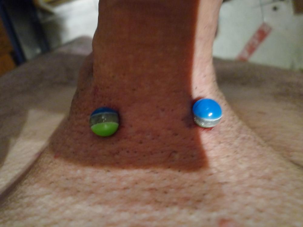 4P My pubic piercing - Mon piercin au pubis