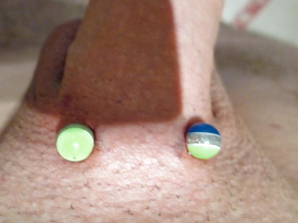 4P My pubic piercing - Mon piercin au pubis