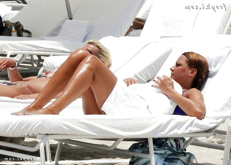 25P Sexy German Sabine Ballack (Lambe) in Hot Bikini
