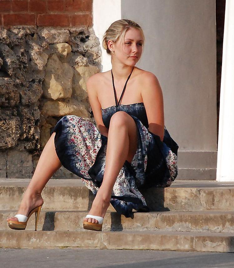 25P Street hot sexy dressed