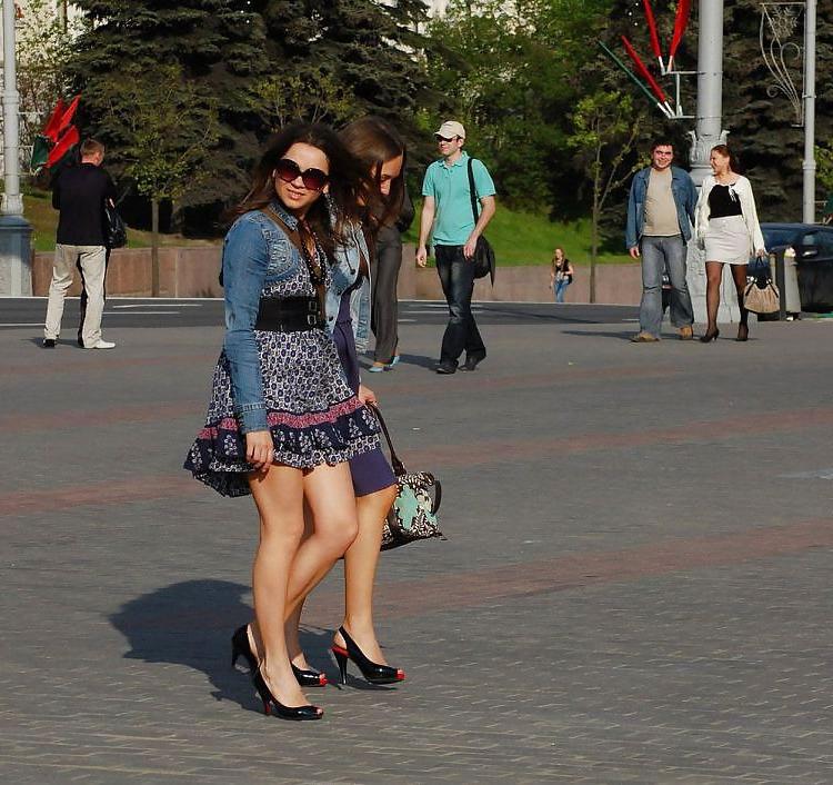 25P Street hot sexy dressed