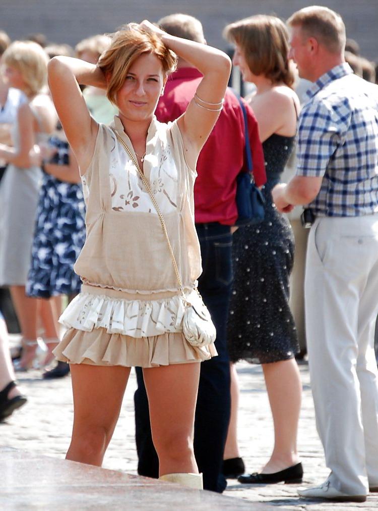 25P Street hot sexy dressed