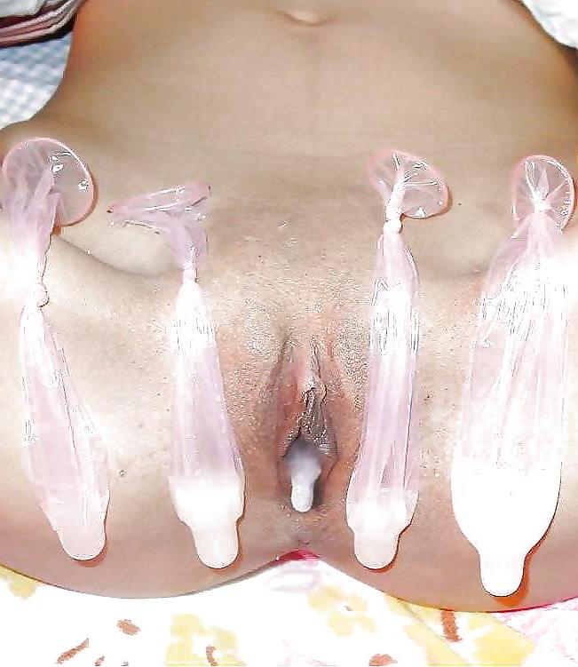 4P Crempie pussy
