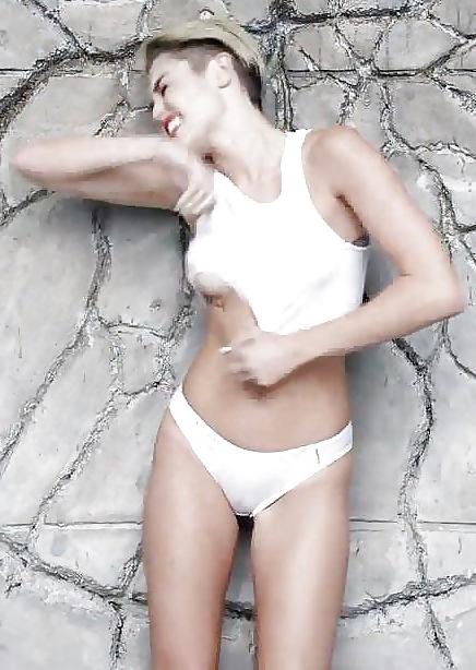 25P Sex Nude Miley Cyrus Wrecking Ball September 2013