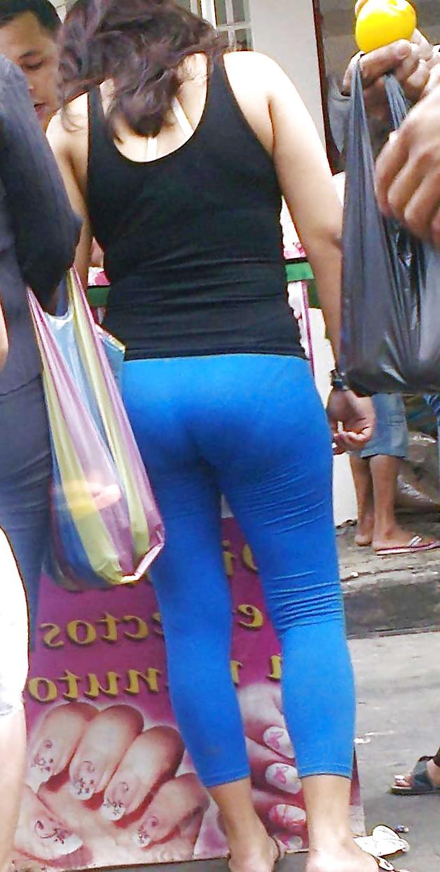 20P Wife In Blue Pants Big Ass And VPL