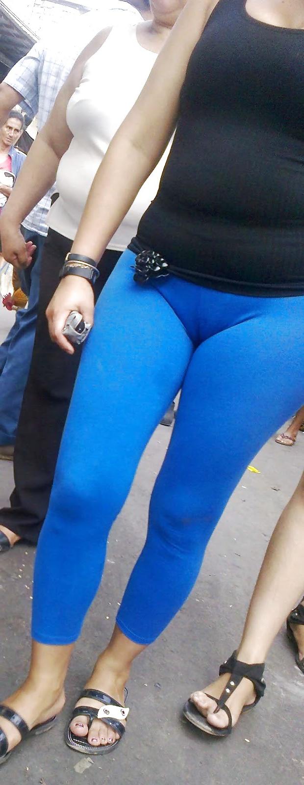 20P Wife In Blue Pants Big Ass And VPL