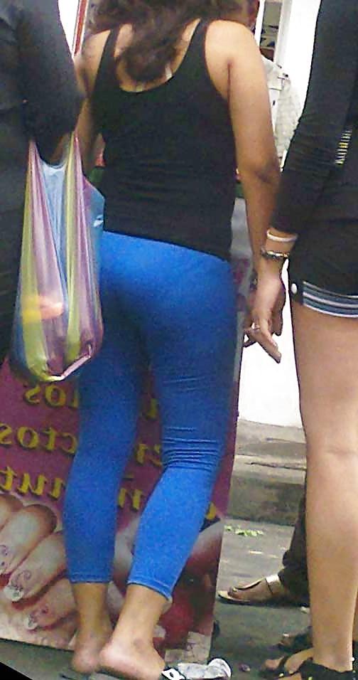 20P Wife In Blue Pants Big Ass And VPL