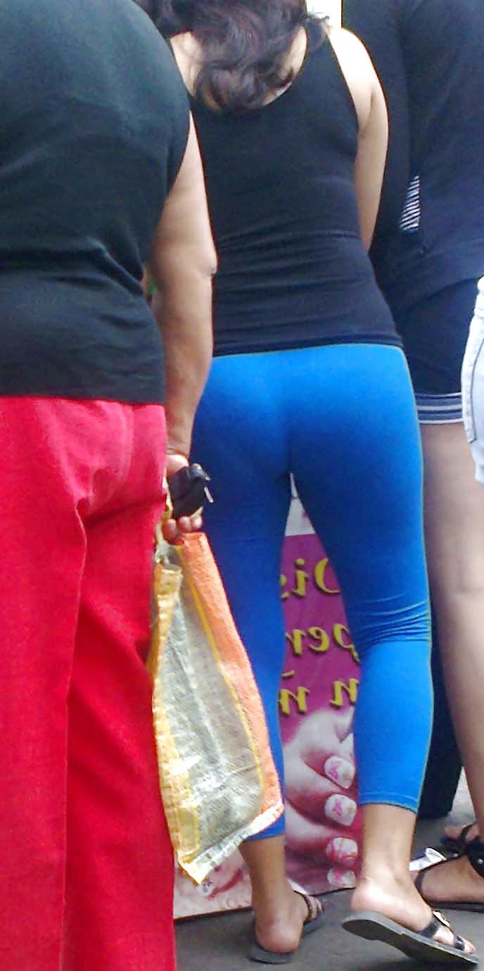 20P Wife In Blue Pants Big Ass And VPL