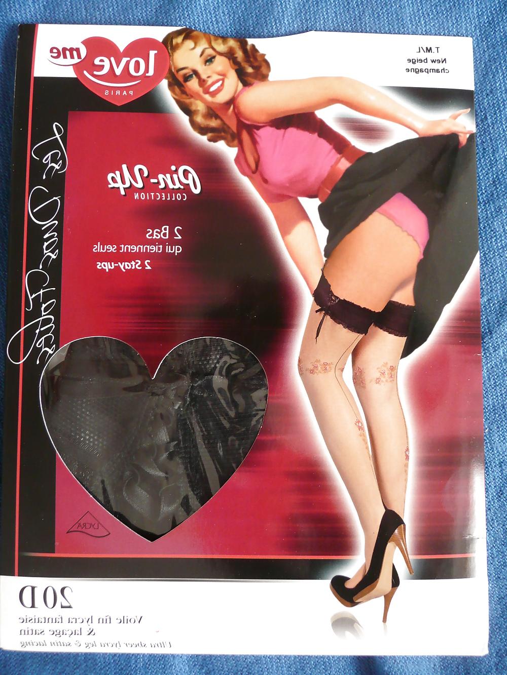 25P Mimi Blondie crossdresser with stockings & lingerie