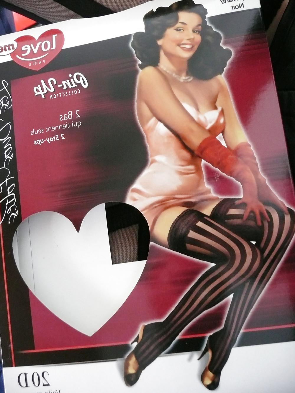 25P Mimi Blondie crossdresser with stockings & lingerie