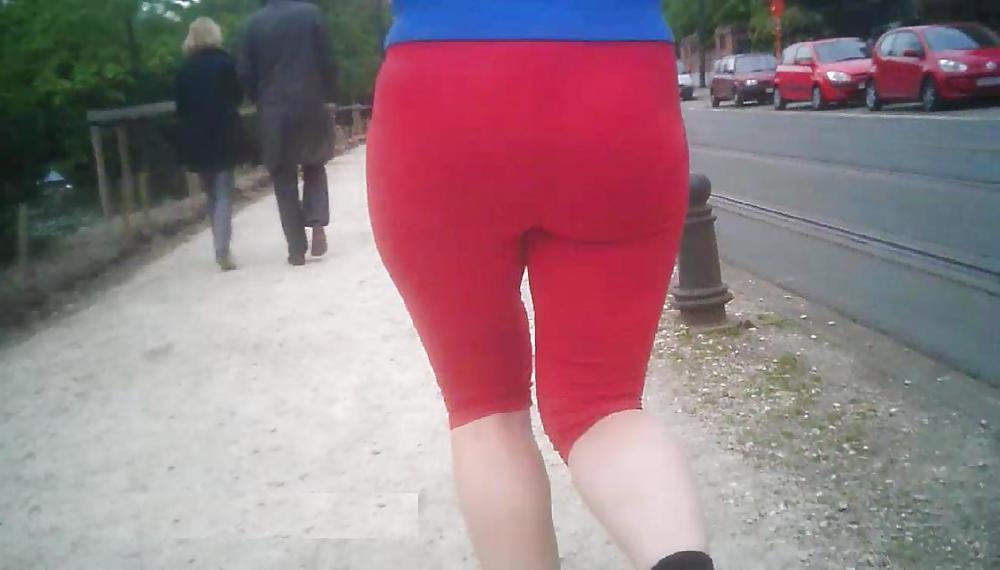 14P Sexy Jogging Spandex Booty