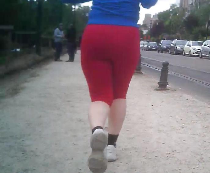 14P Sexy Jogging Spandex Booty