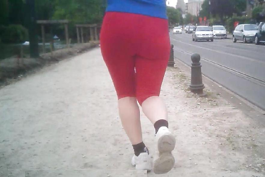 14P Sexy Jogging Spandex Booty