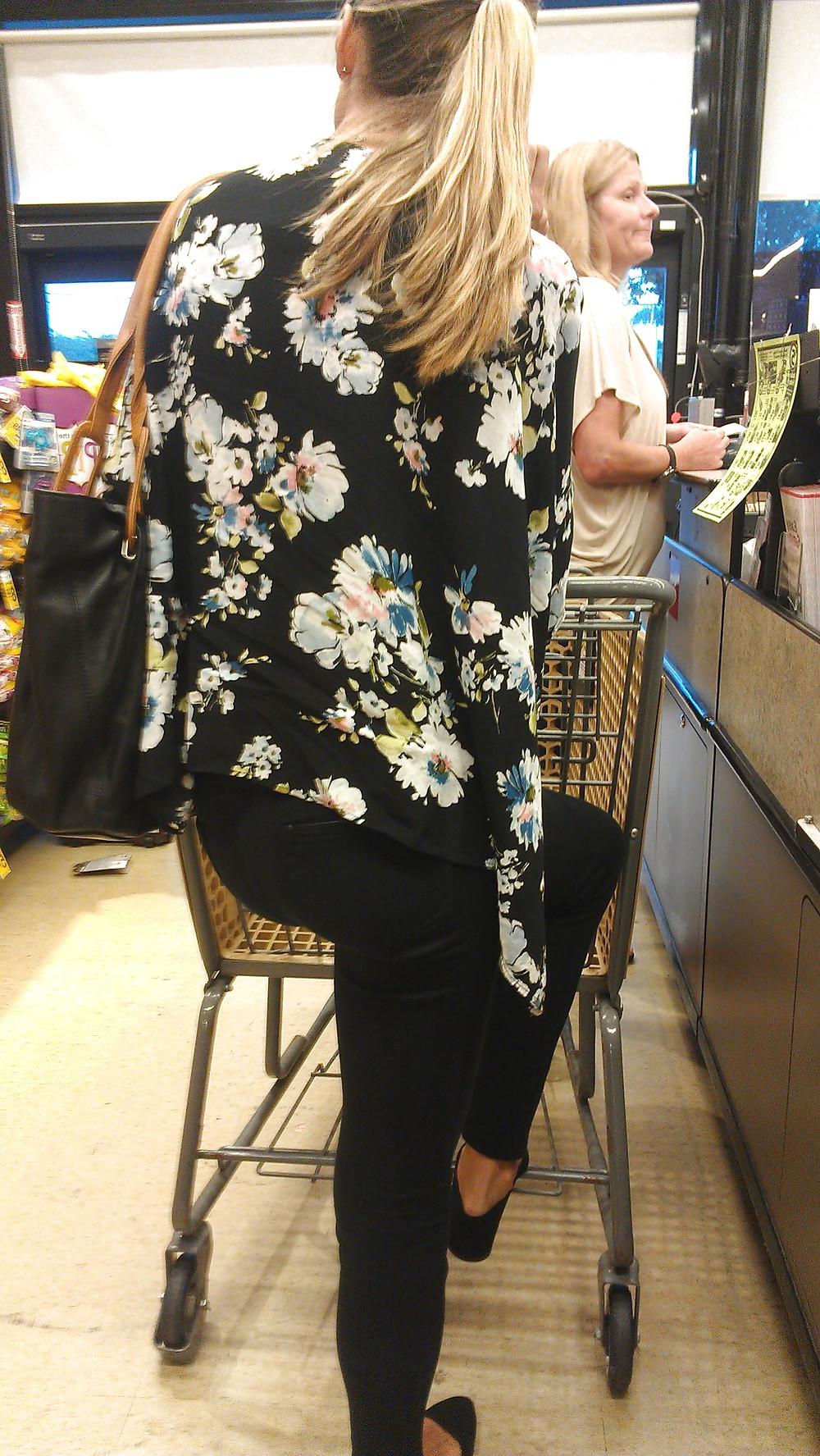 5P Hot Milf Slut at The Store