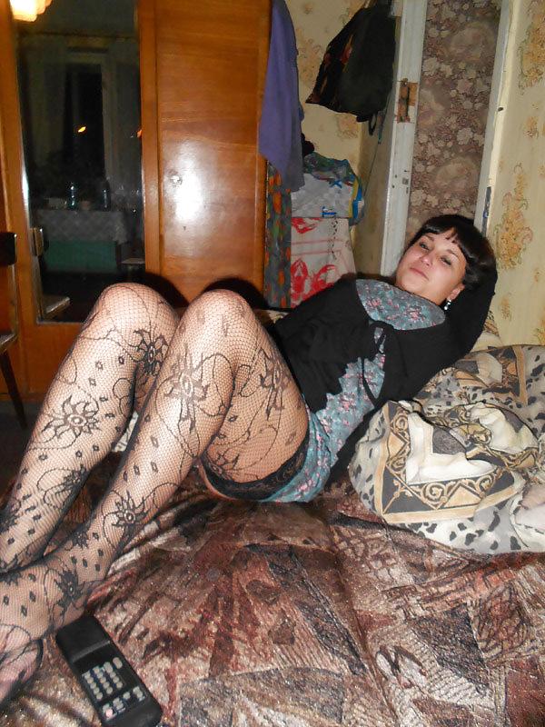 25P Mit Tanja in Ukraine Black Stockings