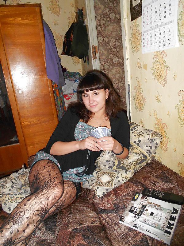 25P Mit Tanja in Ukraine Black Stockings