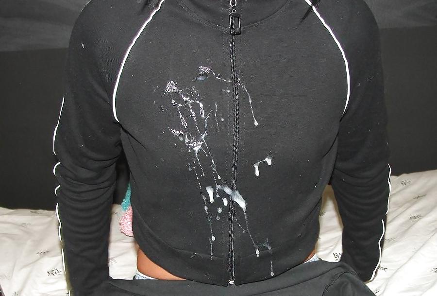 25P Cum on clothes 2